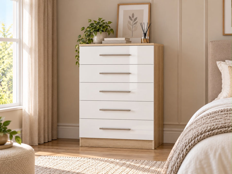MAYFAIR 5 DRAWER CHEST