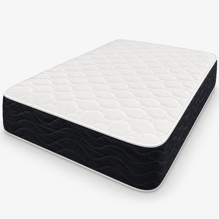 Luxury Vertical Panel Upholstered Bed Frame