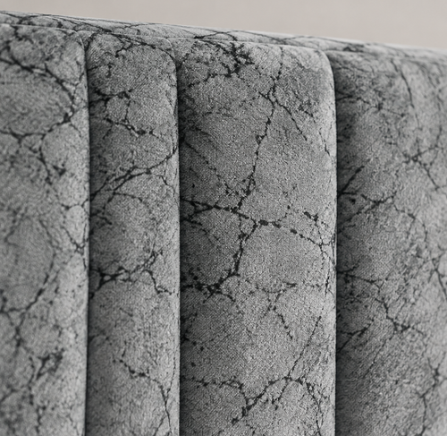 Marble-effect upholstery