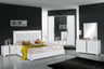 San Marino Bedroom Set With 4-Door Wardrobe - White