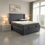 Arizona Winged Ottoman Bed