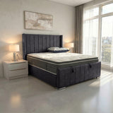 Arizona Winged Ottoman Bed