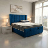 Arizona Winged Ottoman Bed