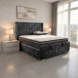 Arizona Winged Ottoman Bed