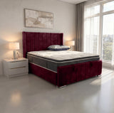 Arizona Winged Ottoman Bed