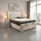 Arizona Winged Ottoman Bed
