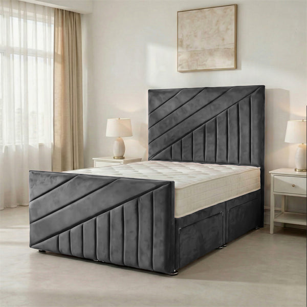 PL01 Plush Soft Velvet Steel
