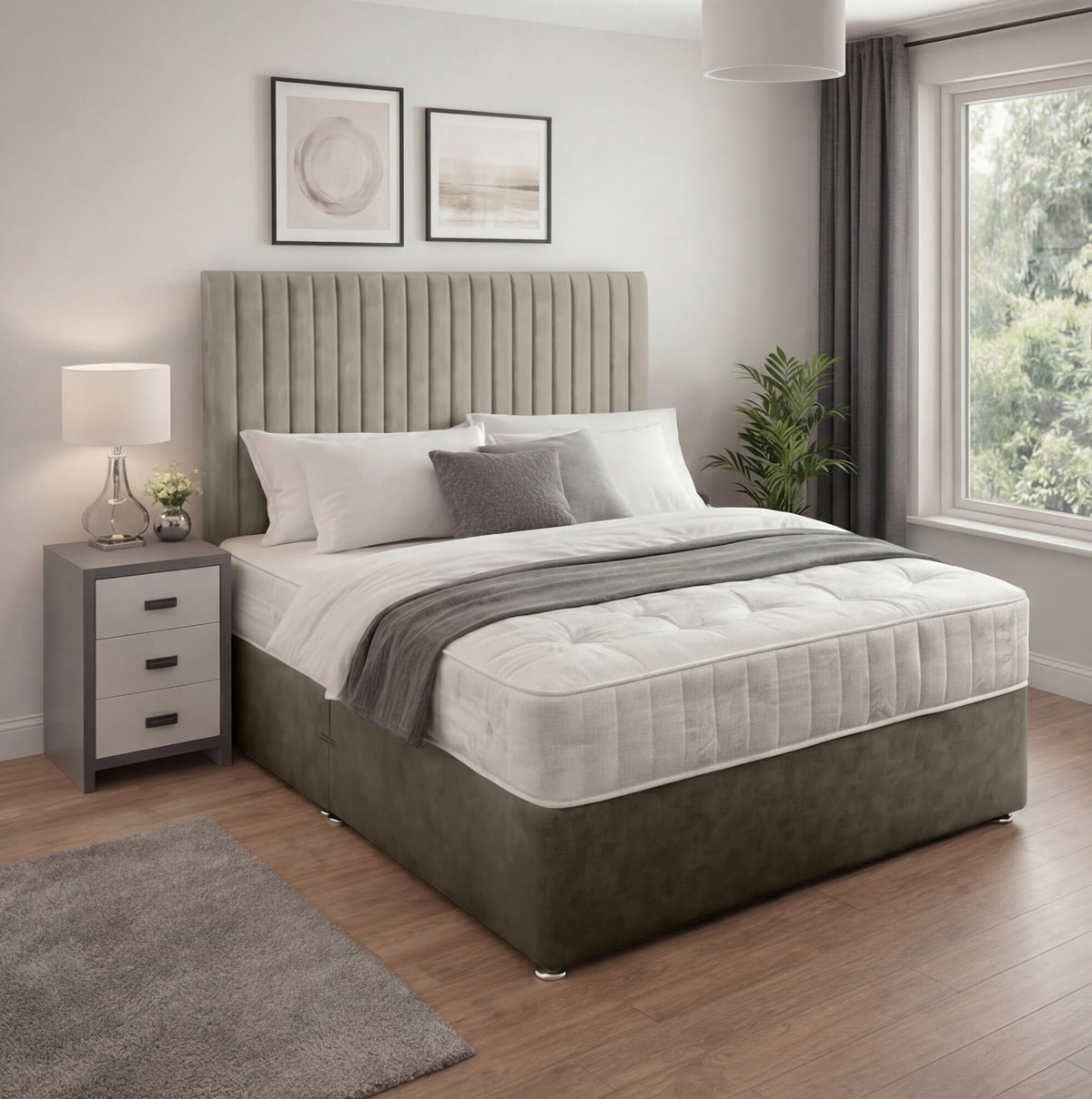 PL02 Plush Soft Velvet Silver