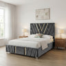 Valentino Designer Upholstered Bed Frame