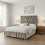 Valentino Designer Upholstered Bed Frame