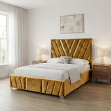 Valentino Designer Upholstered Bed Frame