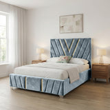 Valentino Designer Upholstered Bed Frame