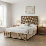 Valentino Designer Upholstered Bed Frame