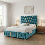Valentino Designer Upholstered Bed Frame