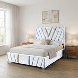 Valentino Designer Upholstered Bed Frame
