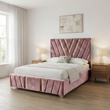 Valentino Designer Upholstered Bed Frame