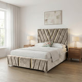 Valentino Designer Upholstered Bed Frame
