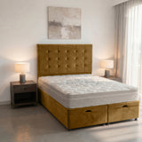 Cubed Ottoman Divan Bed