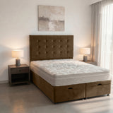 Cubed Ottoman Divan Bed