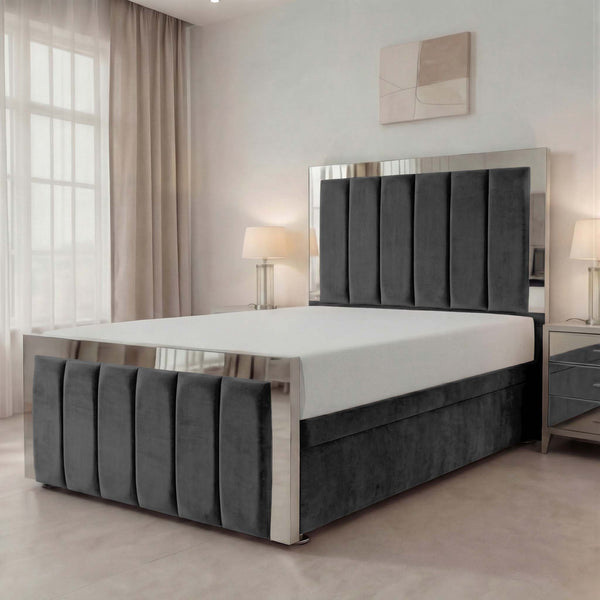 PL01 Plush Soft Velvet Steel