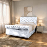 Seinna Swan Upholstered Bed Frame