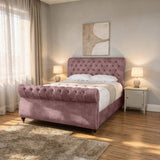 Seinna Swan Upholstered Bed Frame