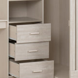 Jupiter High Sleeper Bed - White/Grey