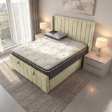 Arizona Winged Ottoman Bed