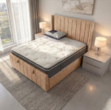 Arizona Winged Ottoman Bed