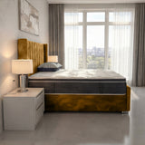 Arizona Winged Ottoman Bed