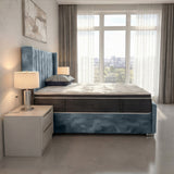 Arizona Winged Ottoman Bed