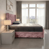 Arizona Winged Ottoman Bed