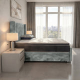 Arizona Winged Ottoman Bed