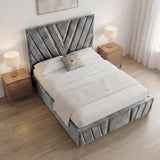 Valentino Designer Upholstered Bed Frame