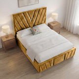 Valentino Designer Upholstered Bed Frame