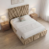 Valentino Designer Upholstered Bed Frame