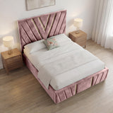 Valentino Designer Upholstered Bed Frame