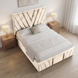 Valentino Designer Upholstered Bed Frame