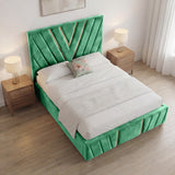 Valentino Designer Upholstered Bed Frame