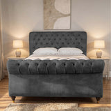 Seinna Swan Upholstered Bed Frame