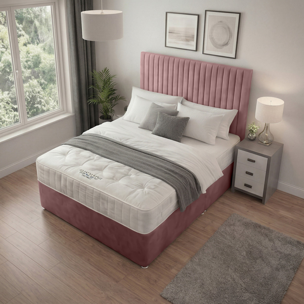 PL12 Plush Soft Velvet Pink