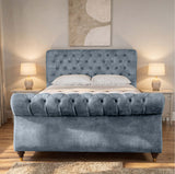 Seinna Swan Upholstered Bed Frame