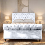 Seinna Swan Upholstered Bed Frame