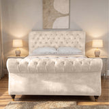 Seinna Swan Upholstered Bed Frame