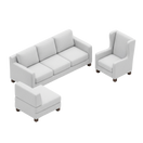 3 + Low Chair + Wing Chair
