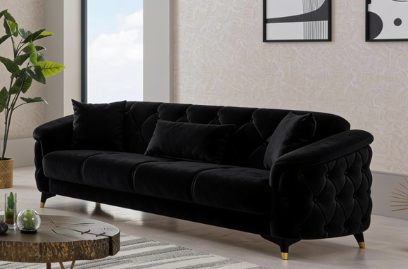 Doha Grey Sofa come bed