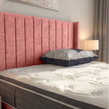 Arizona Winged Ottoman Bed