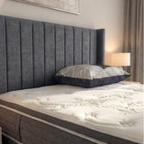 Arizona Winged Ottoman Bed