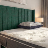 Arizona Winged Ottoman Bed