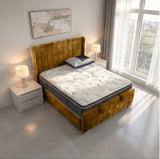 Arizona Winged Ottoman Bed